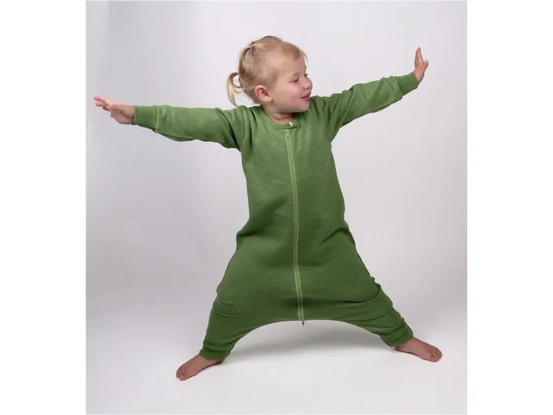 Reiff Strickwaren Reiff Strickwaren Schlafsack Frottee mit Arm und Fuß, Grün, – Produktbild 2 von 2