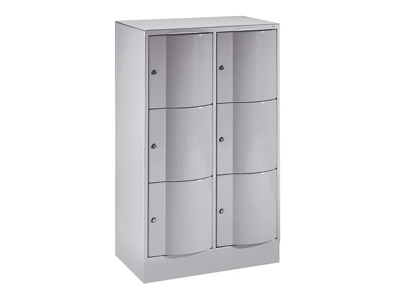 C+P C+P Schließfachschrank 2 Türme lg/lg 3er – Produktbild 1 von 1