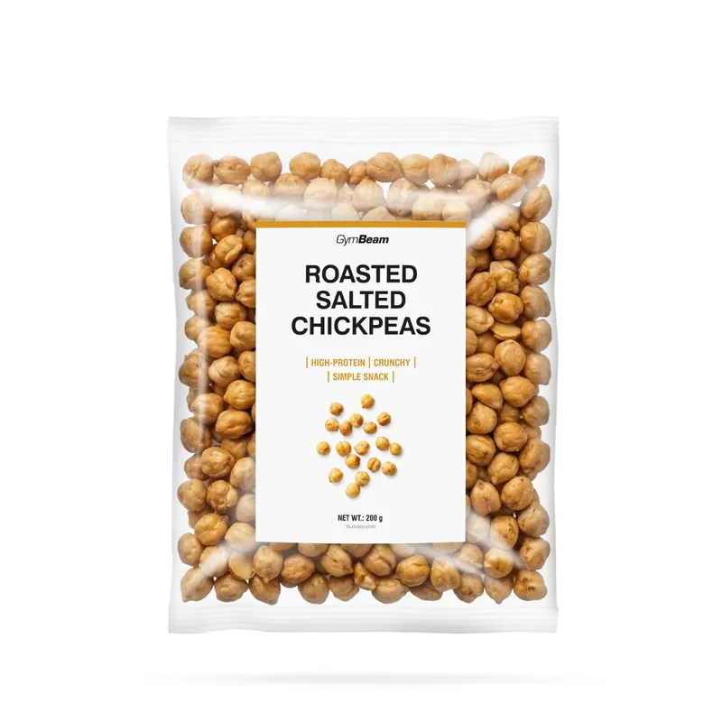 GymBeam Food GymBeam Geröstete und gesalzene Kichererbsen 200 g – Produktbild 1 von 1