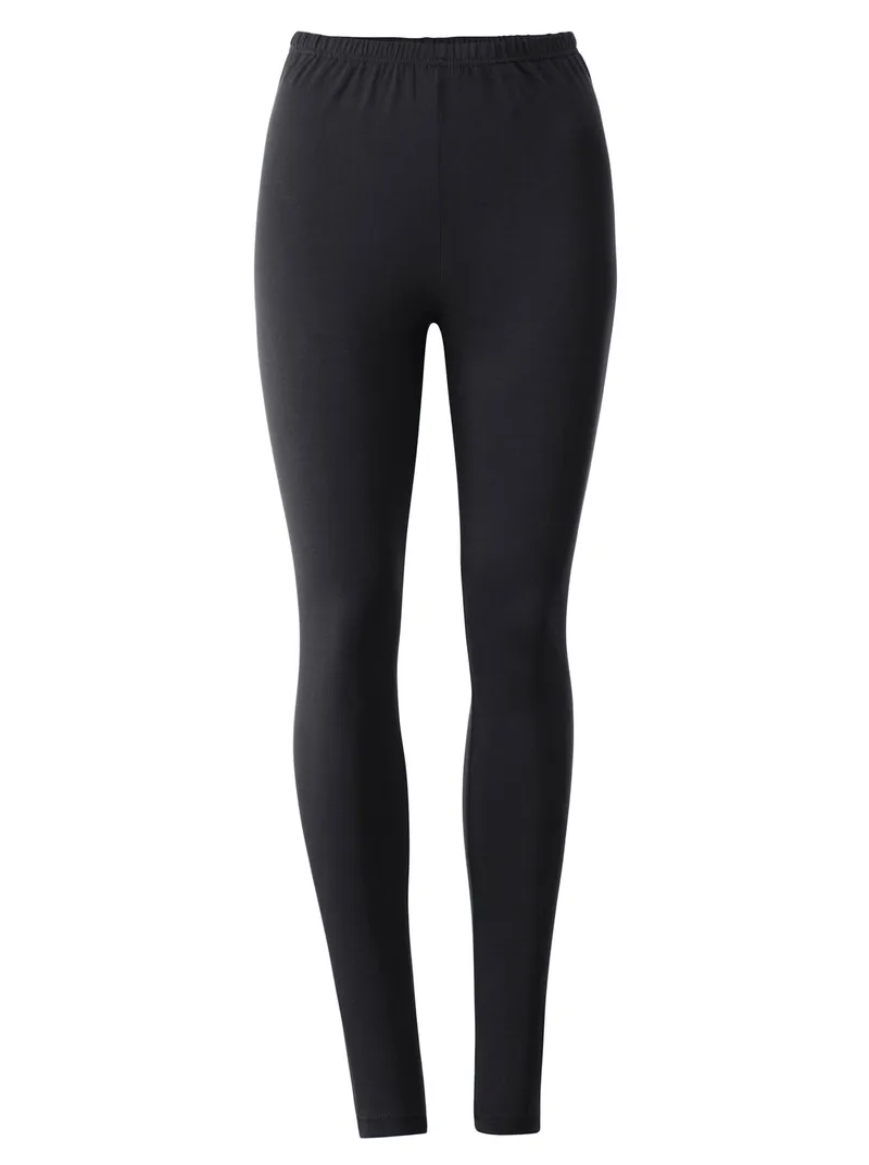 feel good Leggings schwarz, Schwarz, – Produktbild 1 von 3