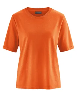 HempAge Hempage Damen vegan T-Shirt Kombination Nektarinenorange – Produktbild 1 von 1
