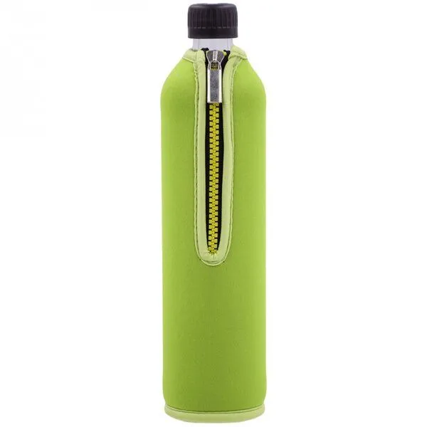 Dora's Dora's Dora’s Glas-Trinkflasche (0,5l) – Puristisches Design, Grün, – Produktbild 1 von 1