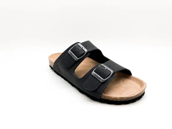 thies Vegane Eco Bio Sandale thies PET MEN, Obsidian grey, – Produktbild 3 von 4