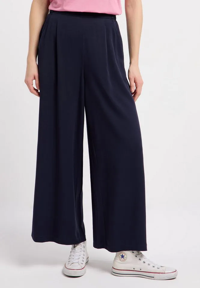 ragwear ragwear Schlupfhose LOGGAN reine Viskose und weites Bein für angenehmes Tragegefühl, Blau, – Produktbild 3 von 5