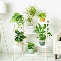 CitySens CitySens Blumenregal mit 6 Ablagen, Weiss, – Produktbild 1 von 1