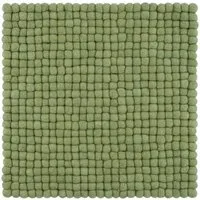 myfelt myfelt Filzkugel Sitzauflage (⌀ 36 cm, 36 x 36 cm), Dunkelgrün (kaspar), – Produktbild 1 von 1