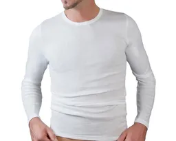 HERMKO Unterziehshirt 3640 Herren langarm Unterhemd aus 100% Bio-Baumwolle, longsleeve Shirt – Produktbild 1 von 1