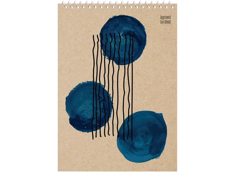 Staufen Staufen Spiralblock DIN A6 aus Recyclingpapier 80 Blatt, 90 g/m², dotted – Produktbild 1 von 1
