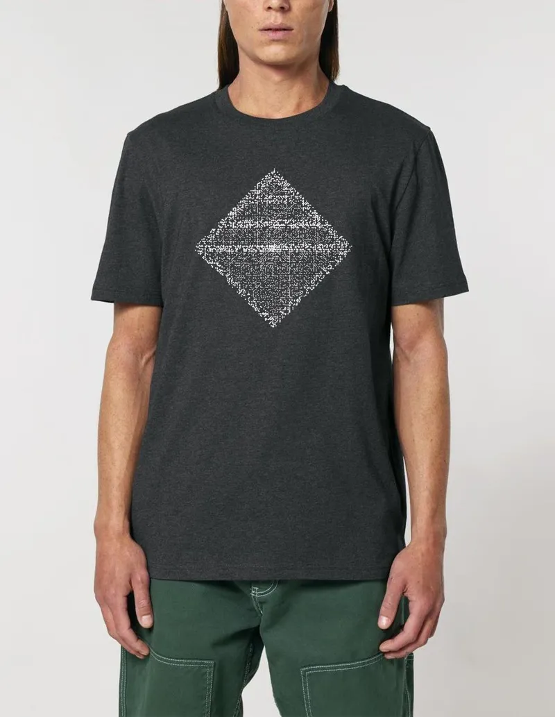 UNIPOLAR UNIPOLAR Mathematik T-Shirt Primspirale, Black, – Produktbild 1 von 1