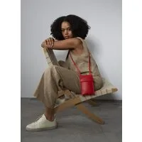 KATHRIN HEUBECK KATHRIN HEUBECK Crossbodytasche FOLD OVER MINI BAG, Rot, – Produktbild 1 von 1