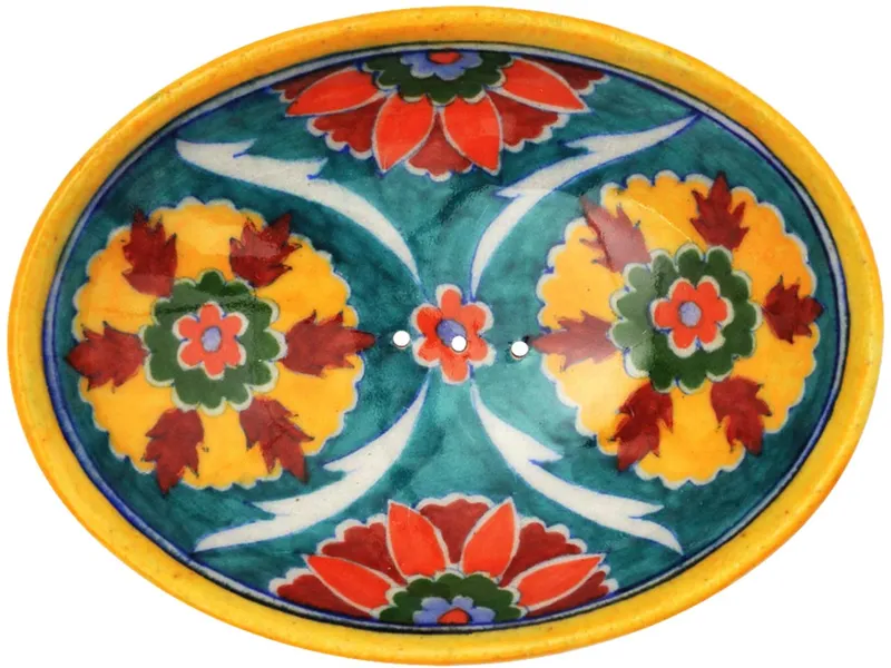 Tranquillo Tranquillo Seifenschale Blue Pottery, Rot, – Produktbild 3 von 4