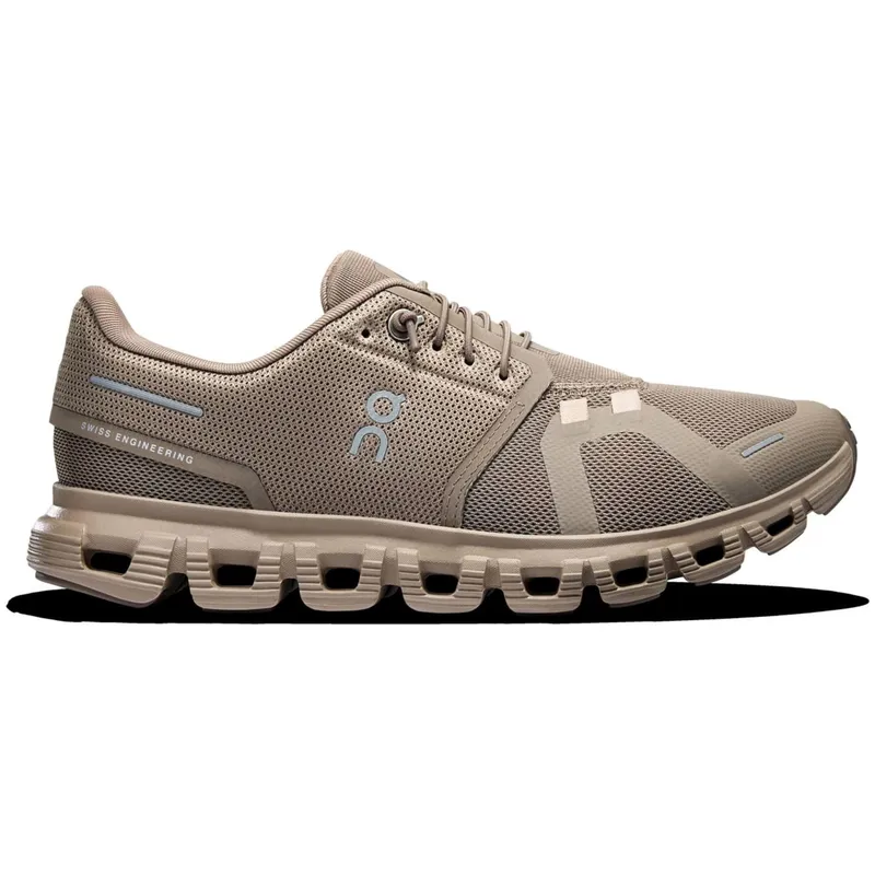 On On Cloud 6 Damen Sneaker Low, Grau, – Produktbild 1 von 6