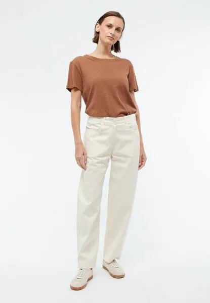 Givn Berlin Givn Berlin Hose GBCORALIE aus Bio-Baumwolle, Off white, – Produktbild 1 von 4