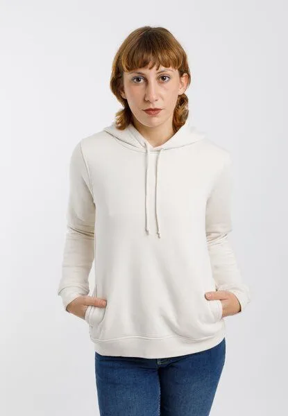 TORLAND TORLAND Damen Hoodie DANI, Weiß (off white), – Produktbild 1 von 4
