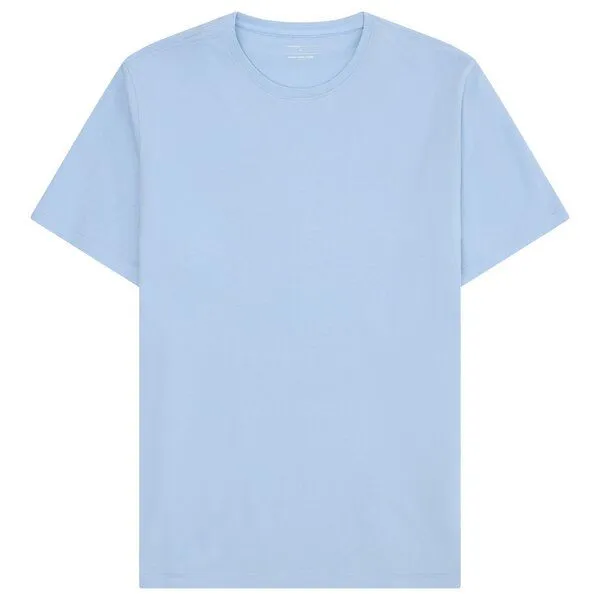 KnowledgeCotton Apparel KnowledgeCotton Apparel Basic T-Shirt, Skyway, – Produktbild 1 von 3