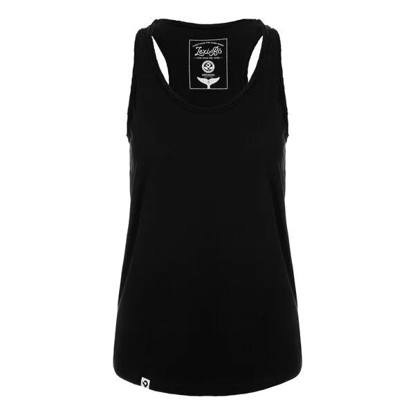 Lexi&Bö Lexi&Bö Damen Basic Tank Top Long Cut, Schwarz, – Produktbild 1 von 1