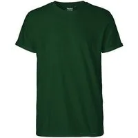 Neutral Neutral® Unisex T-Shirt Rollärmel von Neutral Bio Baumwolle Rollsleeve, Bottle green, – Produktbild 1 von 1