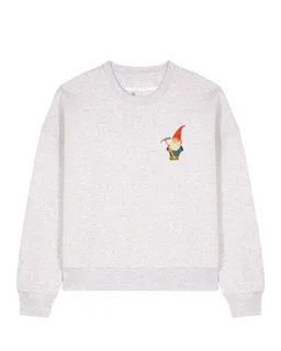 watapparel watapparel Sweatshirt Frauen Gartenzwerg – Produktbild 1 von 1