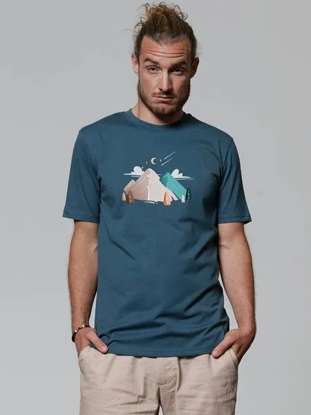 watapparel watapparel T-Shirt Unisex Night & Clouds, Stargazer, – Produktbild 2 von 5