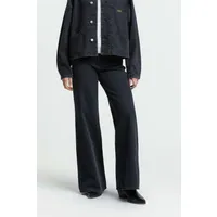 Kings Of Indigo Kings of Indigo Damen vegan Jeans Tanja Stripe Schwarz Washed – Produktbild 1 von 1