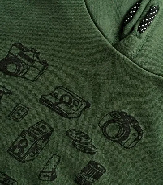 päfjes päfjes Fotokameras/Photo Camera- Fair gehandelt - Unisex Bio Hoodie / Kapuzenpulli – Produktbild 4 von 4