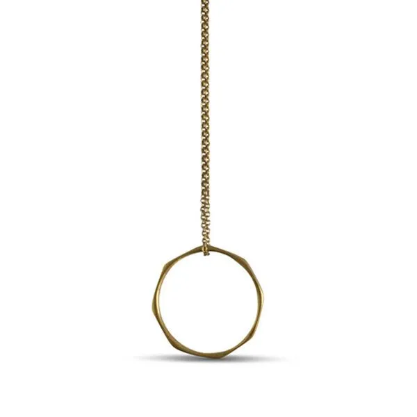ting goods ting goods Halskette Edges, Messing, – Produktbild 1 von 3