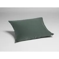 Yumeko Kissenbezug "Yumeko" aus Baumwoll-Jersey, Pine green, – Produktbild 1 von 1