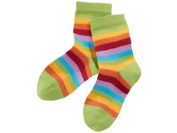 grödo Kinder Socken Baumwolle (kbA) stachelbeer-sonne Gr.1-2 – Produktbild 1 von 1