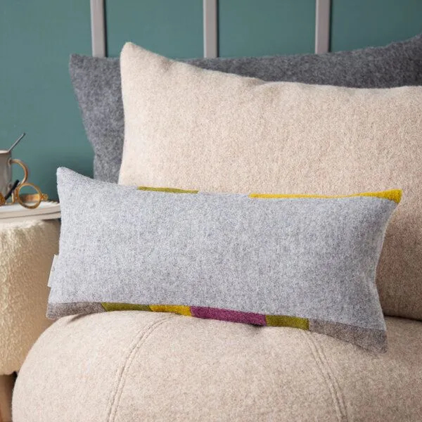 nahtur-design nahtur-design Rückenkissen mit Wollefüllung | Rückenstützkissen, No_8 (bunt), – Produktbild 1 von 3
