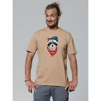 watapparel watapparel T-Shirt Unisex Waschbär, Latte, – Produktbild 1 von 1