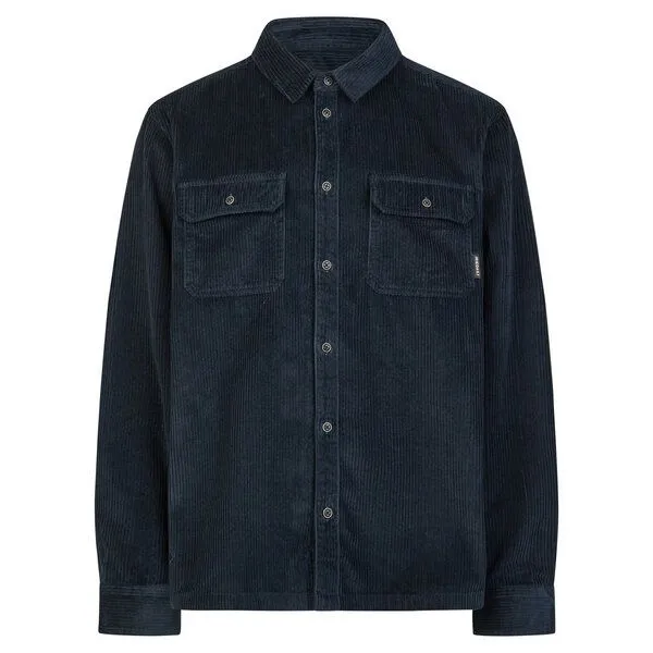 Iriedaily Iriedaily Bubble Cord Shirt, Dark orion (blau), – Produktbild 1 von 3