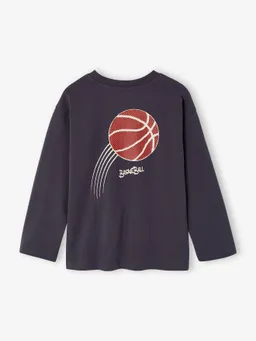 Vertbaudet Shirt mit Applikation Basketball Jungen – Produktbild 1 von 1