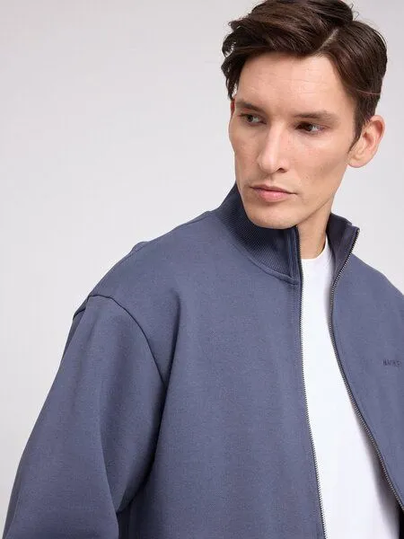 Mazine Mazine Herren Stehkragen Zipper mit aus 100% Bio-Baumwolle, Dusk (grau-lila), – Produktbild 2 von 4