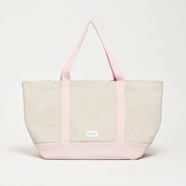 Souleway Souleway Beach Bag, Sand/pink, – Produktbild 1 von 3