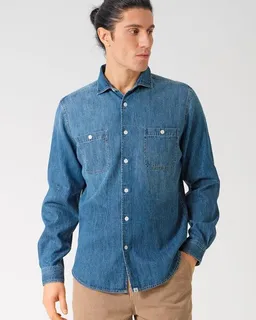 HempAge HempAge Jeans Hemd Herren Hanf/Biobaumwolle – Produktbild 1 von 1