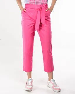 Alma & Lovis Alma & Lovis Sommerliche Popeline-Pants mit 7/8 Länge | Popeline Pants – Produktbild 1 von 1