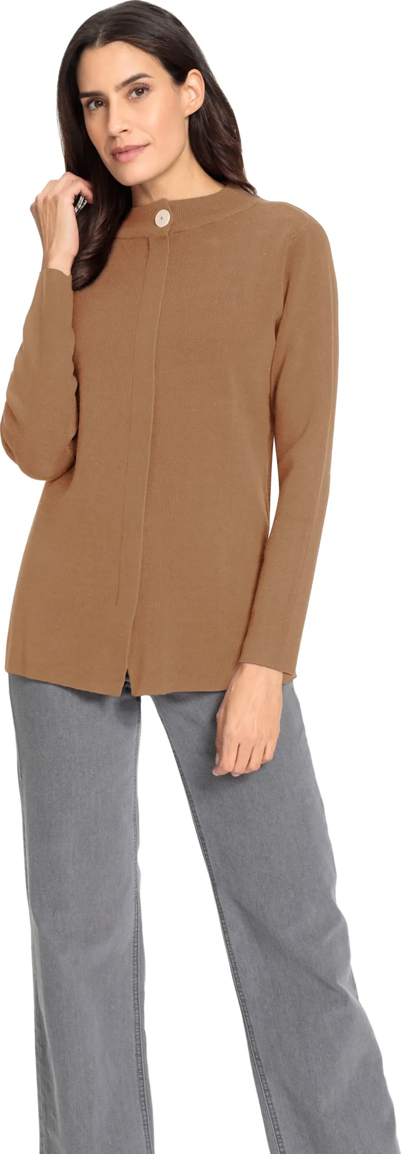 Witt Stehkragenpullover camel, Camel, – Produktbild 2 von 2