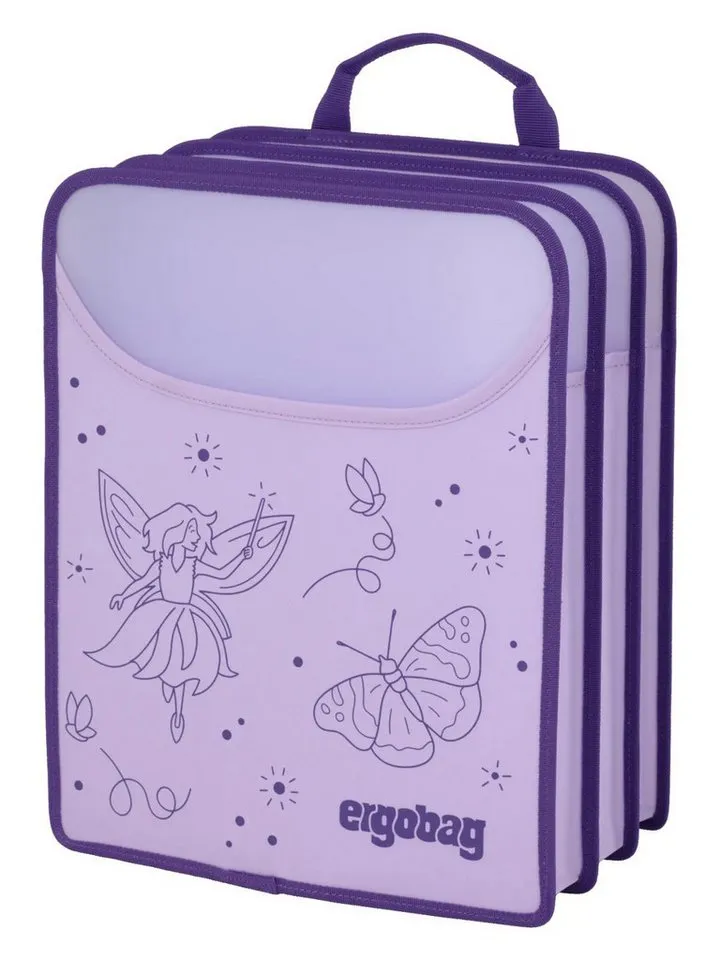 Ergobag Ergobag Hefter Heftebox, DIN A4, Lila, – Produktbild 2 von 2
