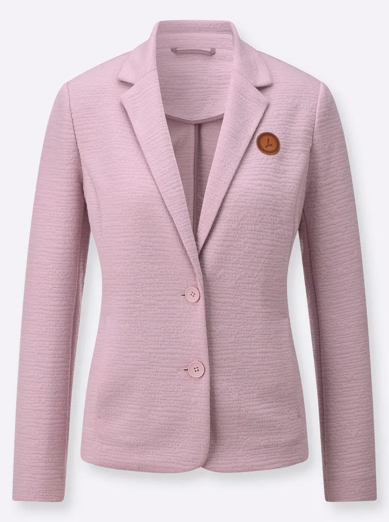 Witt Jerseyblazer, Rosé, – Produktbild 1 von 2