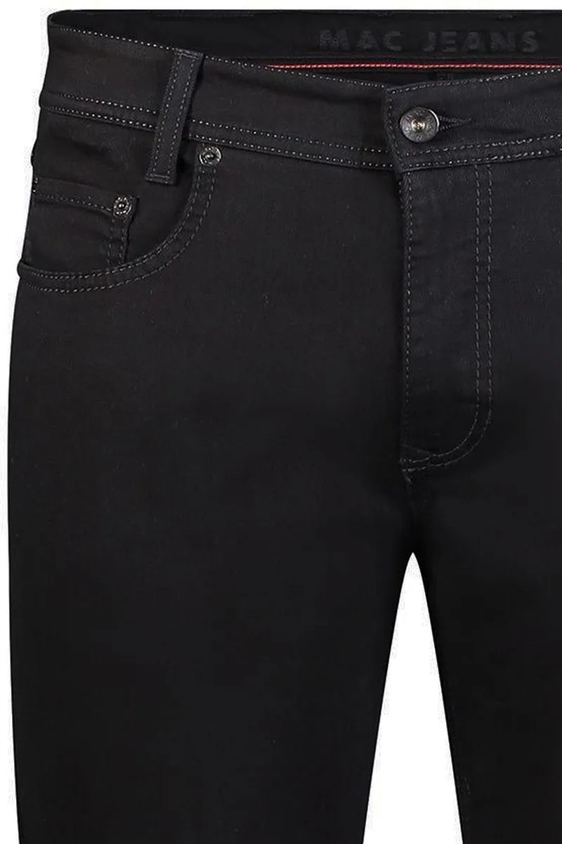 MAC Mac Hose Arne Stretch Black H900 - Größe W 36 - L 30, Schwarz, – Produktbild 2 von 2