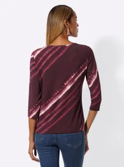 Witt Shirt burgund-bordeaux-bedruckt – Produktbild 1 von 1