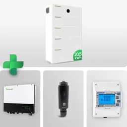 Growatt Growatt SPH10000TL3-BH-UP 10kW Hybrid Wechselrichter mit 20,48kWh Batterie Set (inkl. ARK-Kabel) – Produktbild 1 von 1