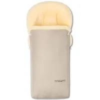 Hofbrucker Hofbrucker Fußsack Kinderwagen Lammfell "Putzi" beige Maße 90 x 34 x 10 cm, Natur, braun, – Produktbild 1 von 1
