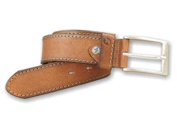 Greenbelts Greenbelts Herren Ledergürtel BEN, Tobacco, – Produktbild 4 von 4