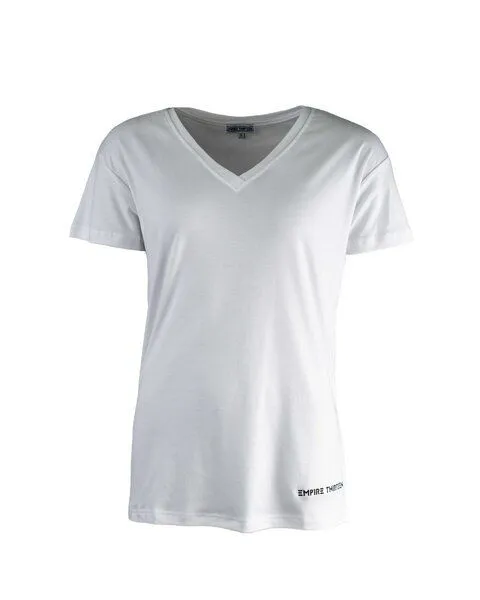 EMPIRE-THIRTEEN V-Neck Shirt EMPIRE-THIRTEEN, Weiß, – Produktbild 1 von 3