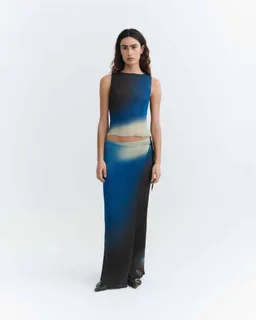 thinking mu Thinking MU Damen vegan Rock Pauline Blau/ Schwarz/ Creme – Produktbild 1 von 1