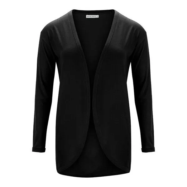 NATIVE SOULS NATIVE SOULS Lyocell Cardigan Damen, Black, – Produktbild 1 von 1
