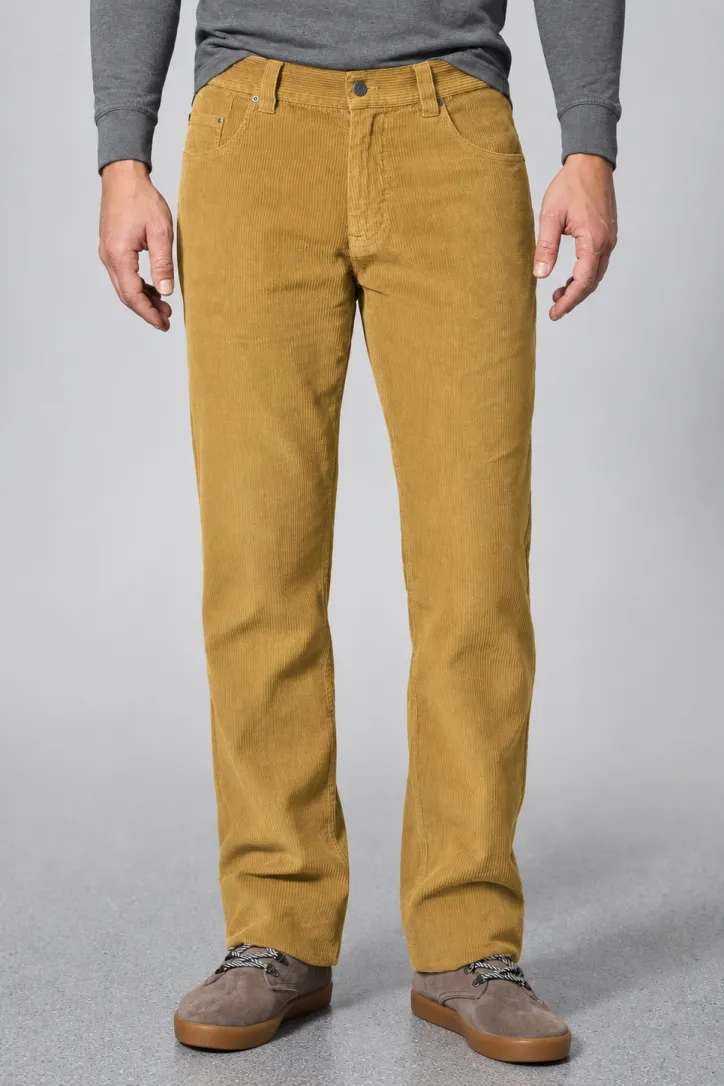 HempAge Hempage Herren vegan Hose Aus Cord Dijon Gelb, Gelb, – Produktbild 2 von 2