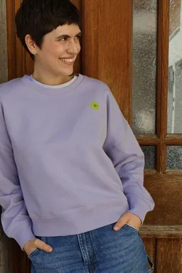 Kultgut Kultgut Artdesign - Goodness Pulloversweater im Boxistyle / Little Flower – Produktbild 1 von 1