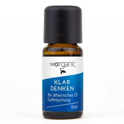 NeoOrganic NeoOrganic Bio Duftmischung – Klar Denken aus 100% naturreinen Bio ätherischen Ölen – Produktbild 1 von 1